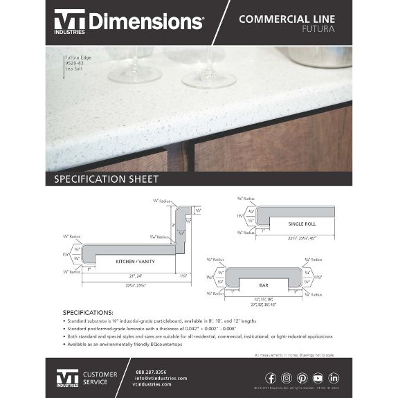 Spec Sheet Futura (Commercial)