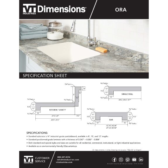 Spec Sheet Ora